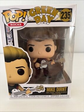 FUNKO POP! Mike Dirnt - Green Day Figure 235- NIB